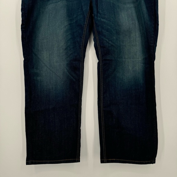 Levi's 541 Men's 54x32 Athletic Taper Fit Stretch Jeans Blue Dark Wash NWT - Picture 3 of 10